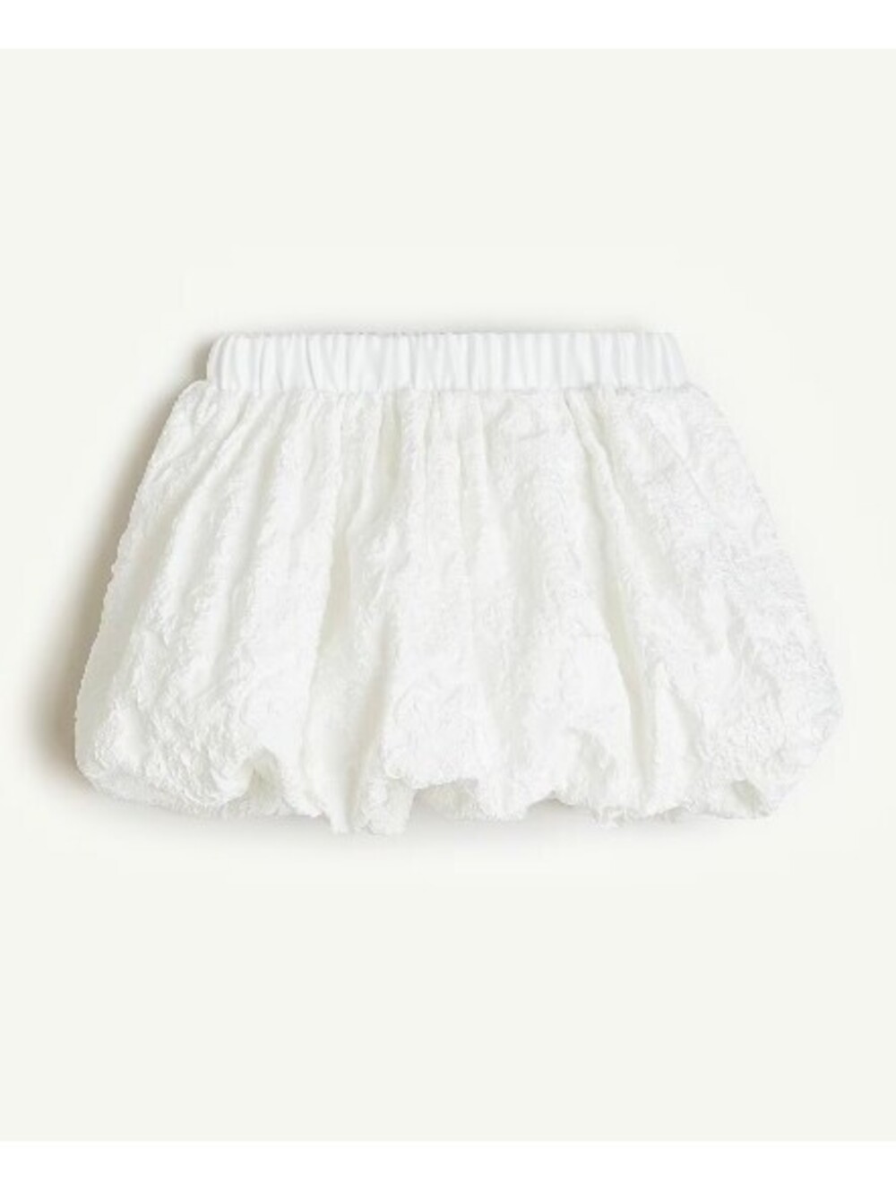 H&M Girl white bubble-hem skirt size 10